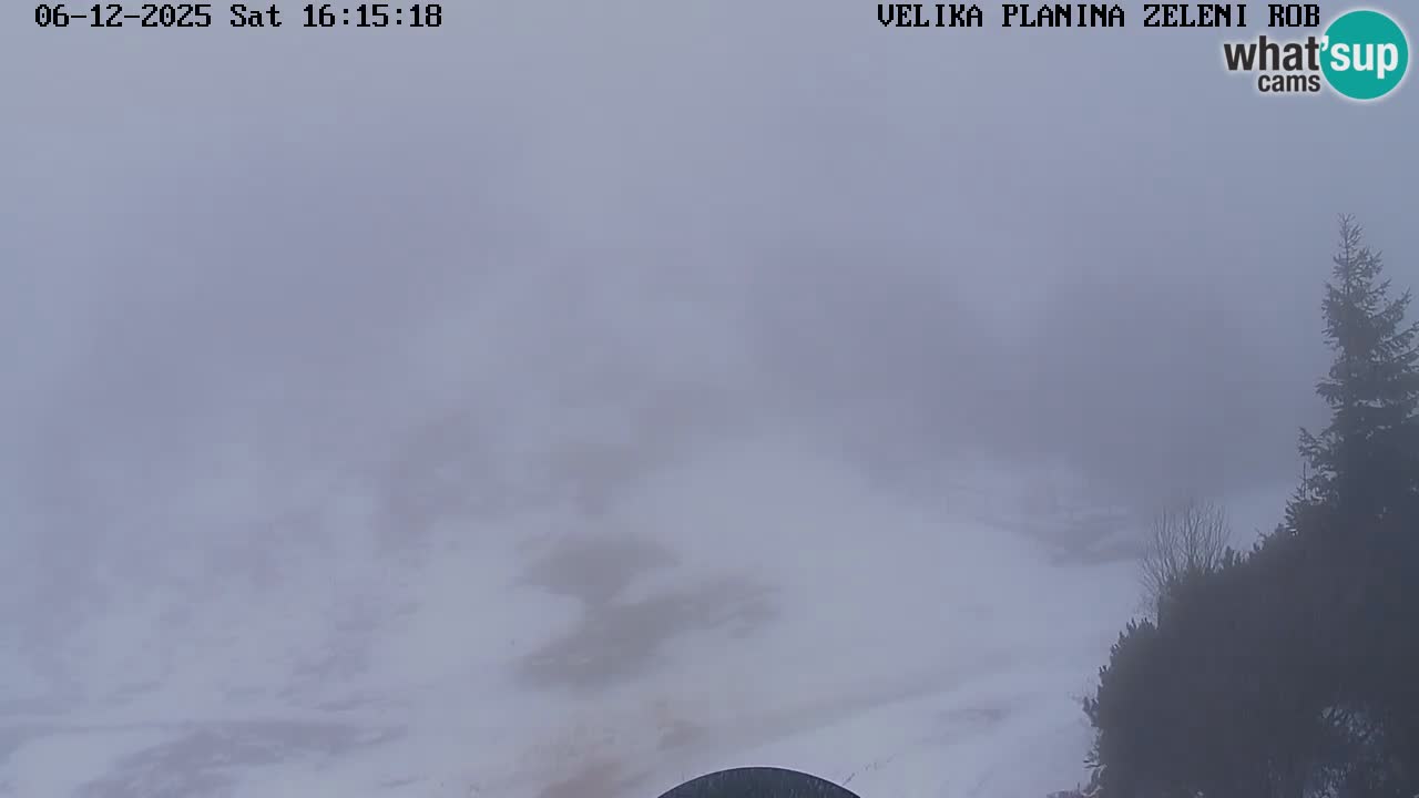 Zeleni Rob – Webcam live | Velika Planina