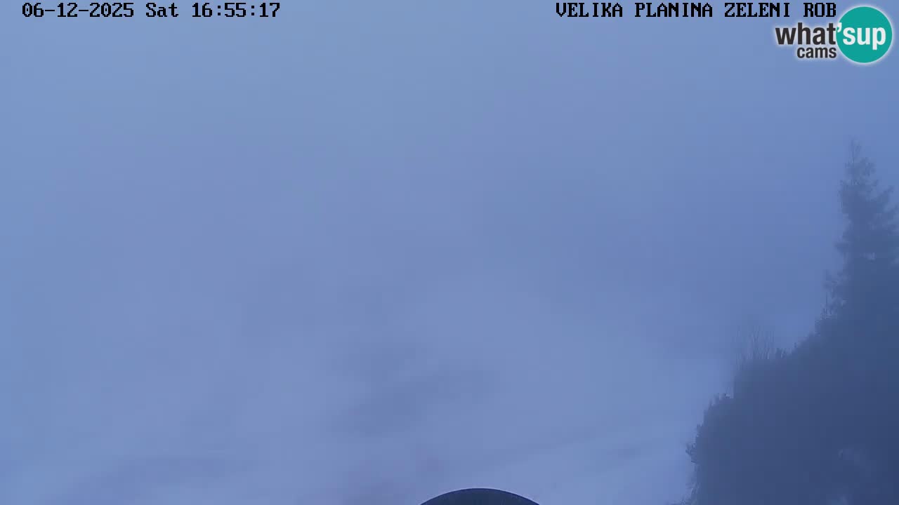 Zeleni Rob – Webcam live | Velika Planina