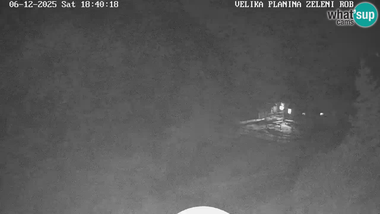 Zeleni Rob | Webcam en vivo Velika Planina