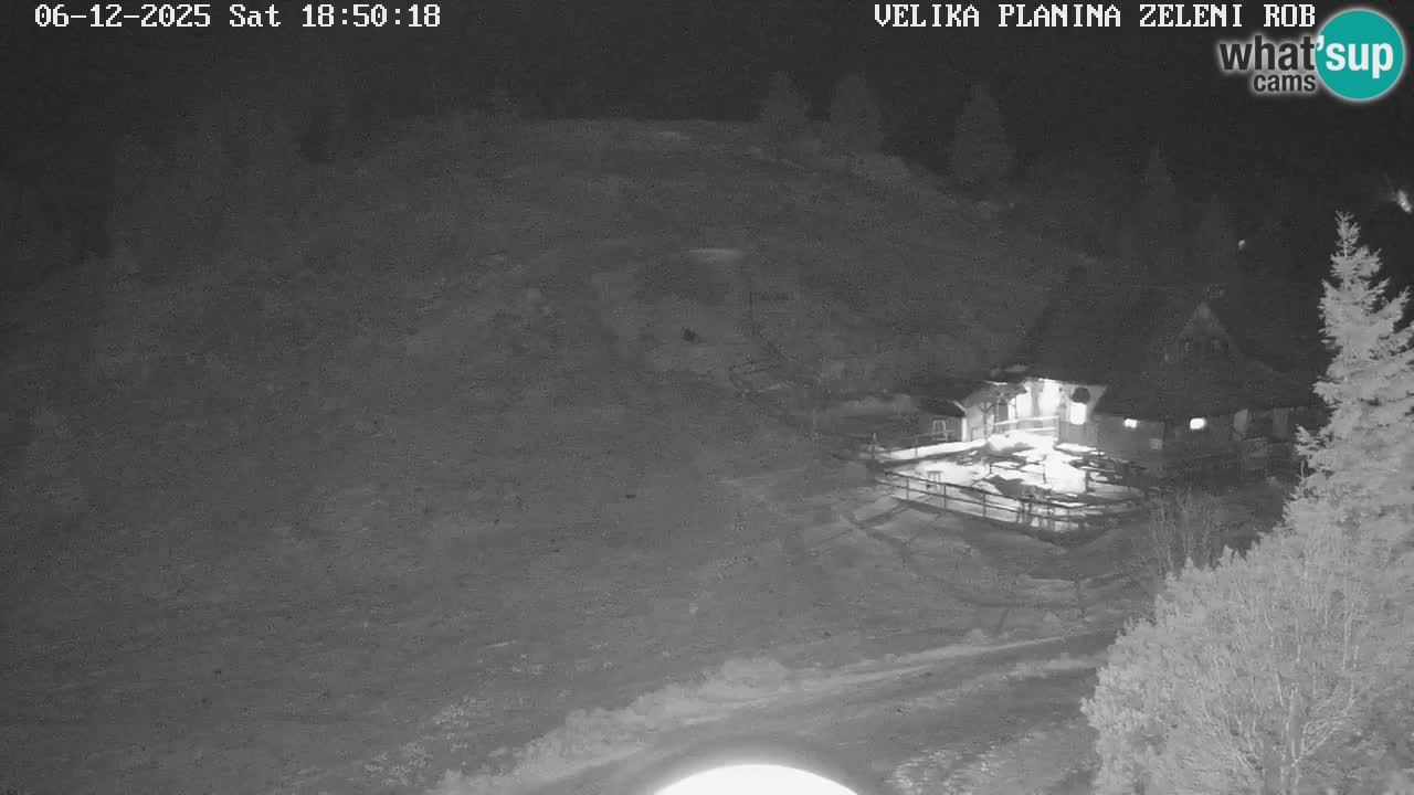 Zeleni Rob | Webcam live Velika Planina