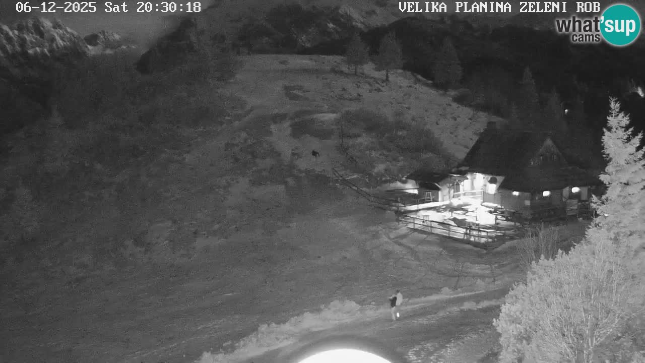 Zeleni Rob – Webcam live | Velika Planina