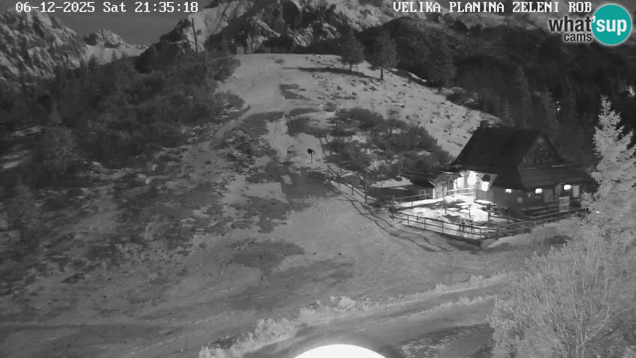 Zeleni Rob – Webcam live | Velika Planina
