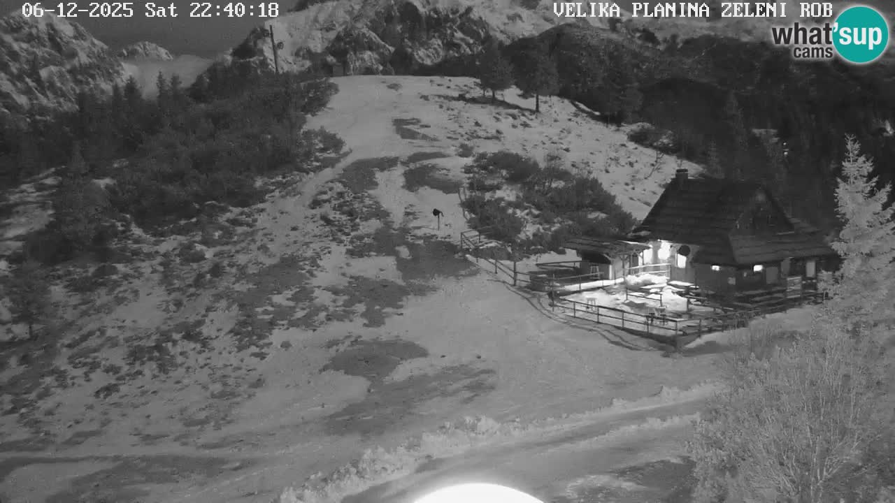 Zeleni Rob – Webcam live | Velika Planina