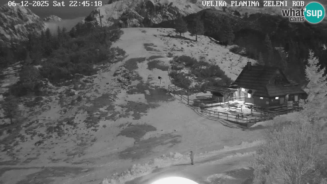 Zeleni Rob | Web kamera Velika Planina