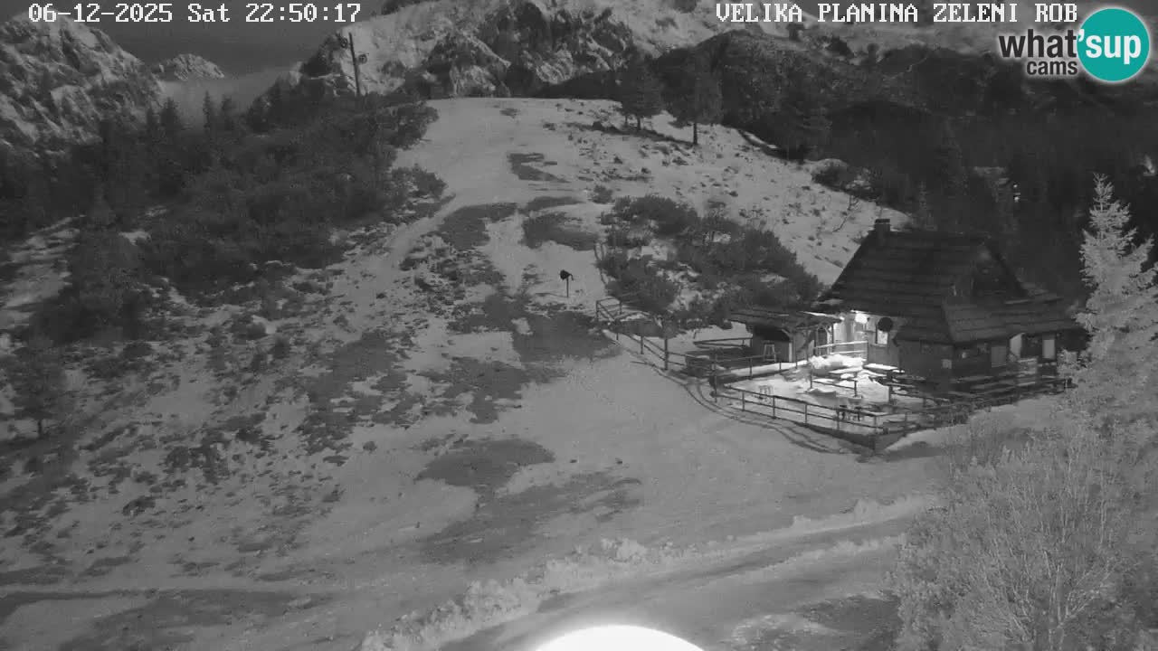 Zeleni Rob | Web kamera Velika Planina