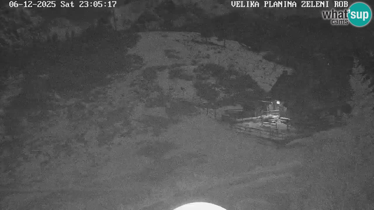 Zeleni Rob – Webcam live | Velika Planina