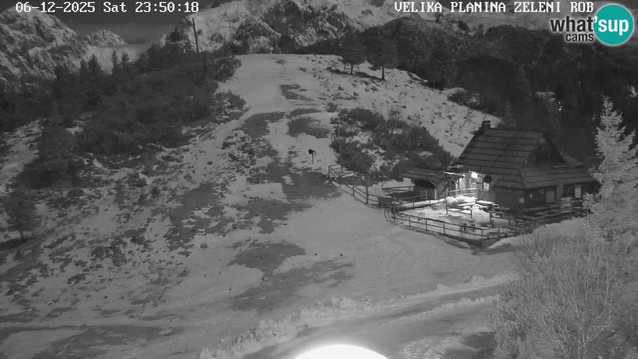 Zeleni Rob | Webcam live Velika Planina