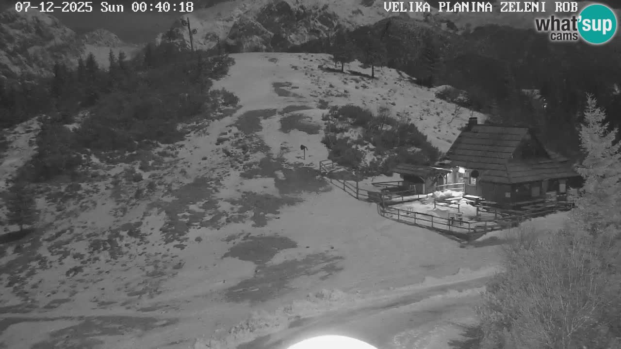 Zeleni Rob – Webcam live | Velika Planina