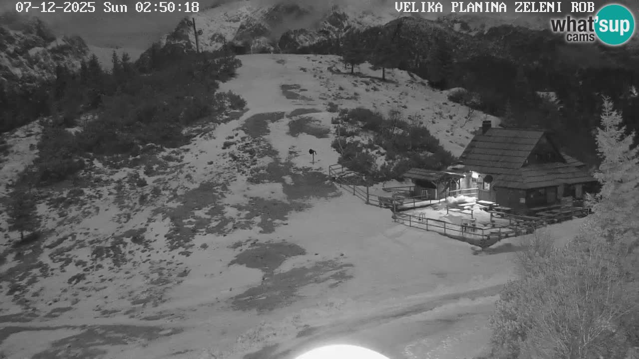 Zeleni Rob – Webcam live | Velika Planina