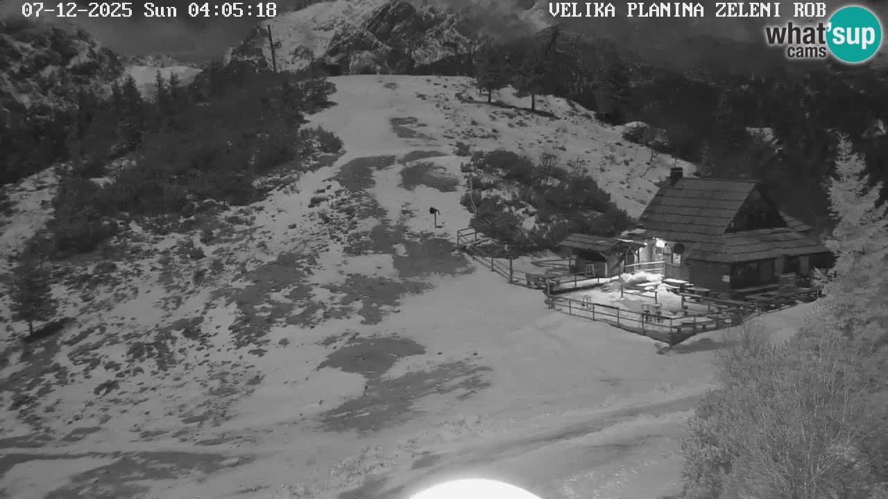 Zeleni Rob | Webcam live Velika Planina