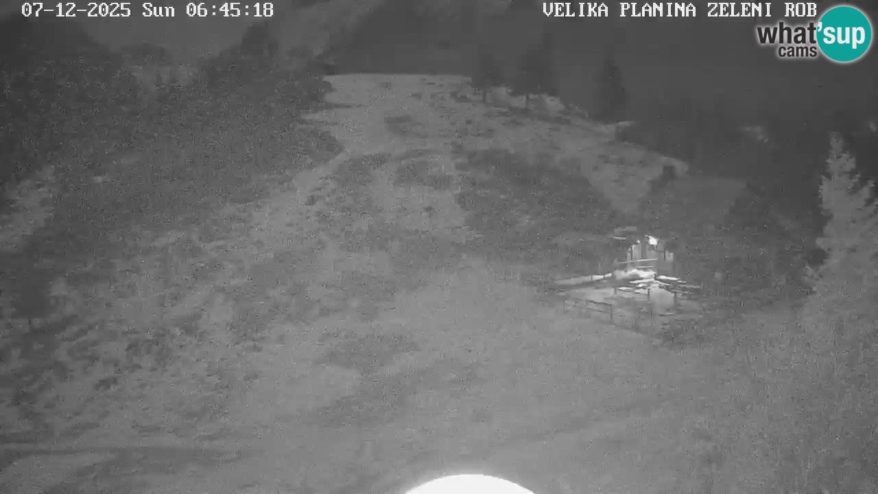 Zeleni Rob | Web kamera Velika Planina