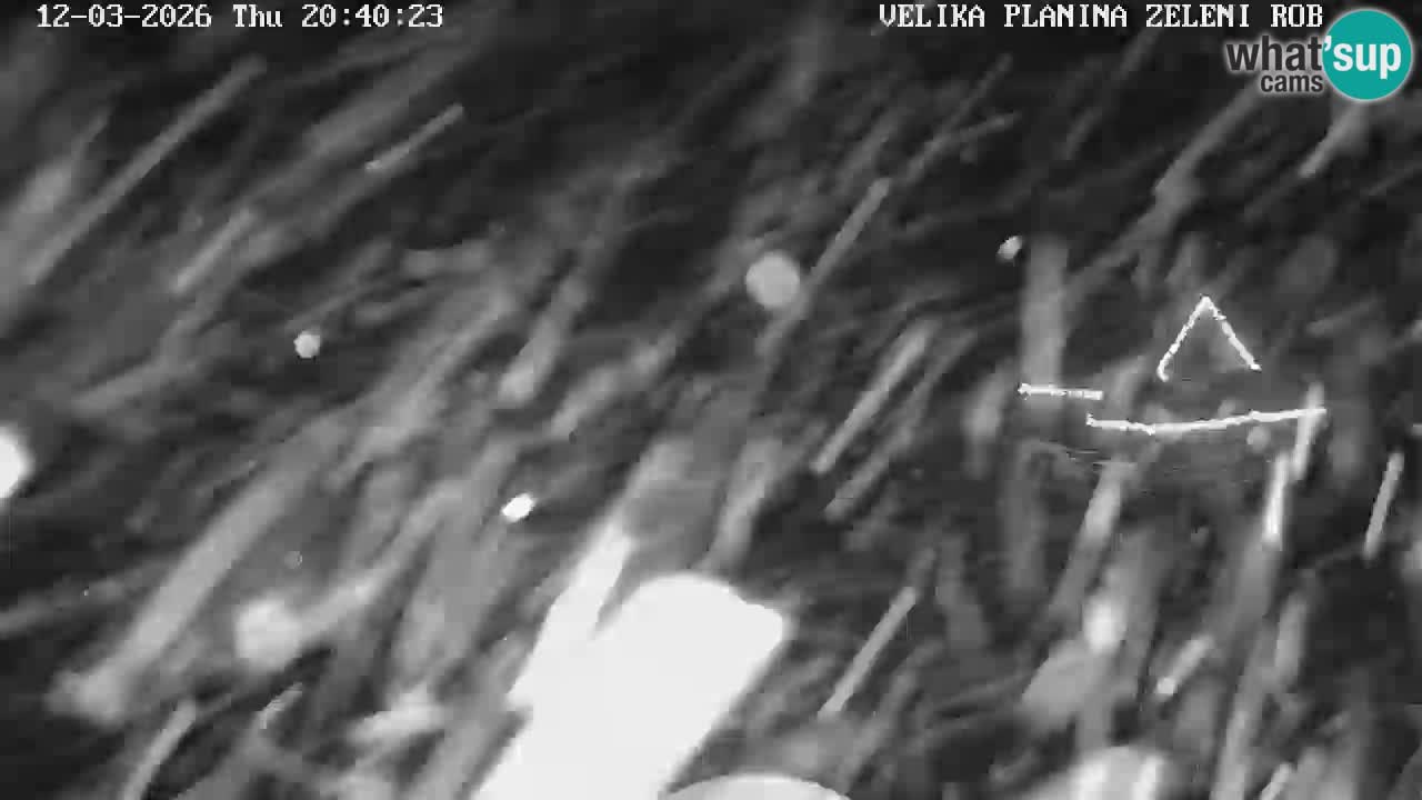 Zeleni Rob – Webcam live | Velika Planina