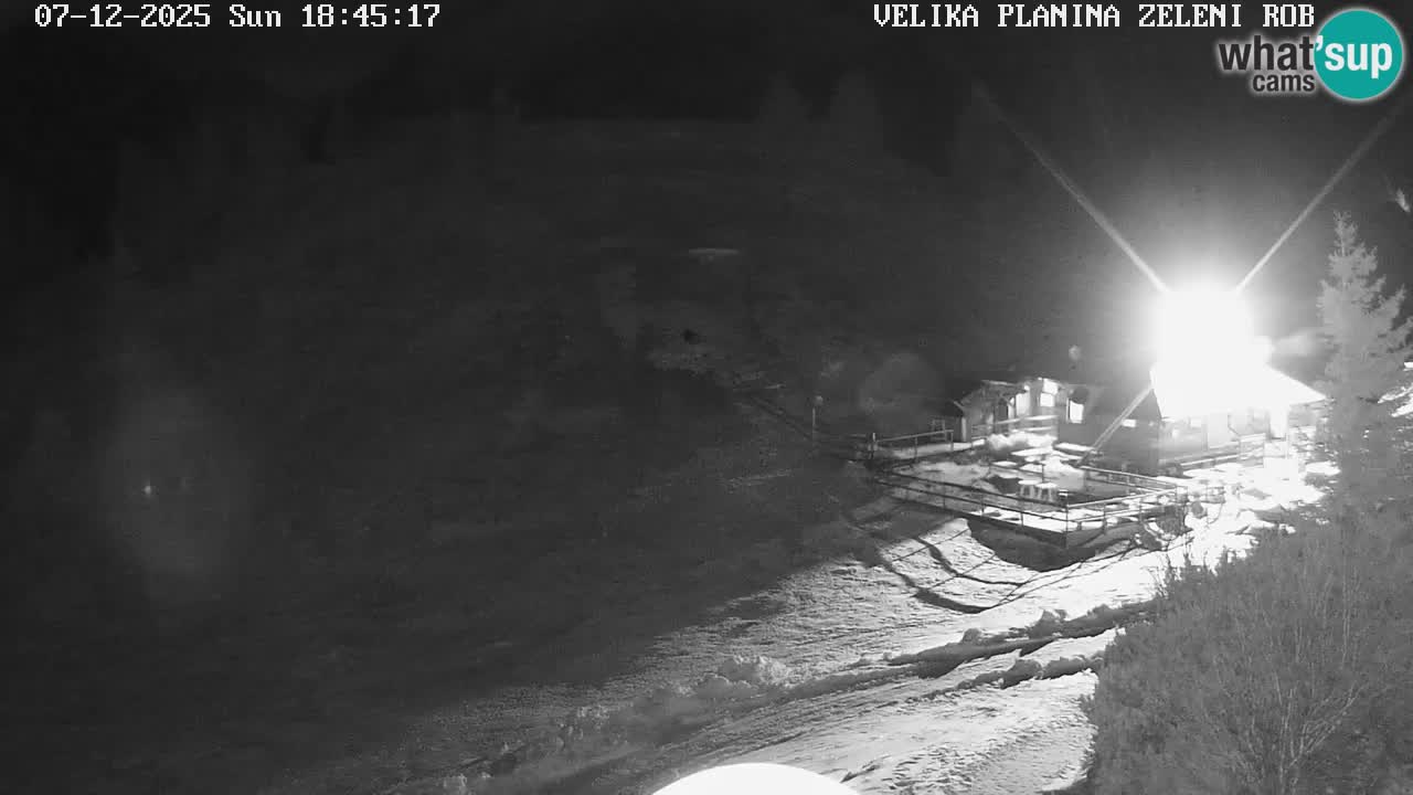 Zeleni Rob – Webcam live | Velika Planina