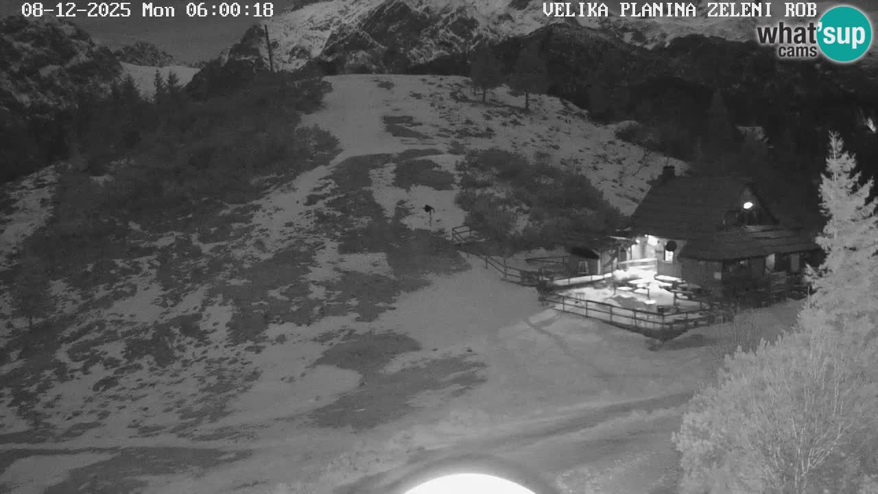 Zeleni Rob – Webcam live | Velika Planina