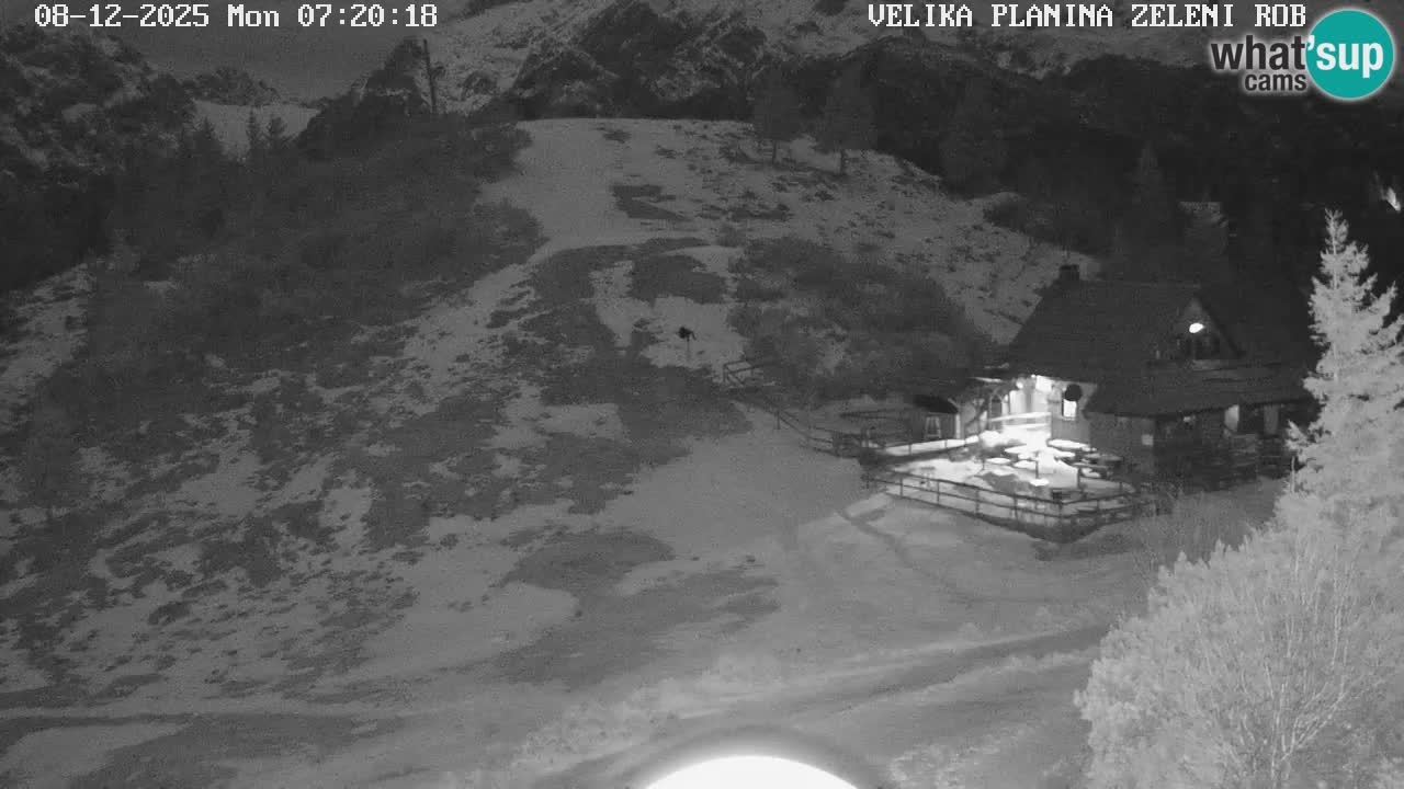 Zeleni Rob – Webcam live | Velika Planina