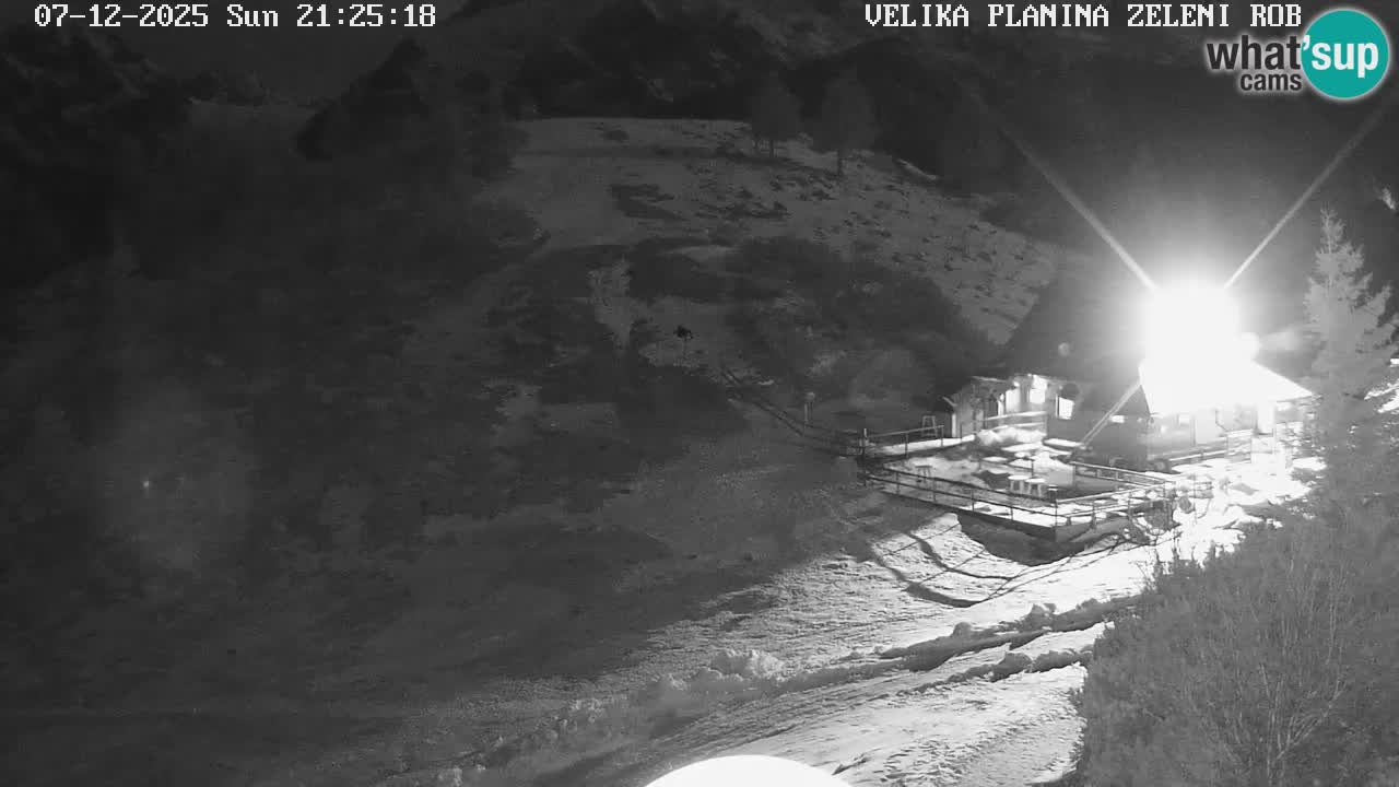 Zeleni Rob – Webcam live | Velika Planina