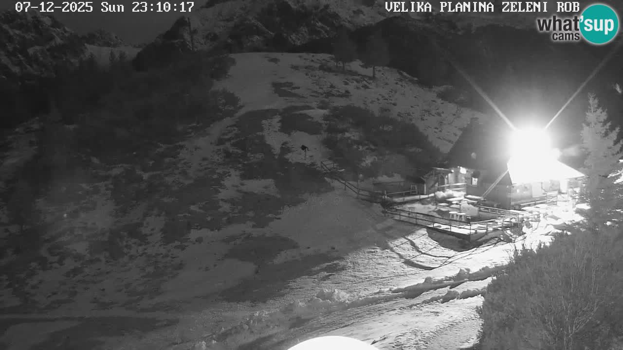 Zeleni Rob – Webcam live | Velika Planina
