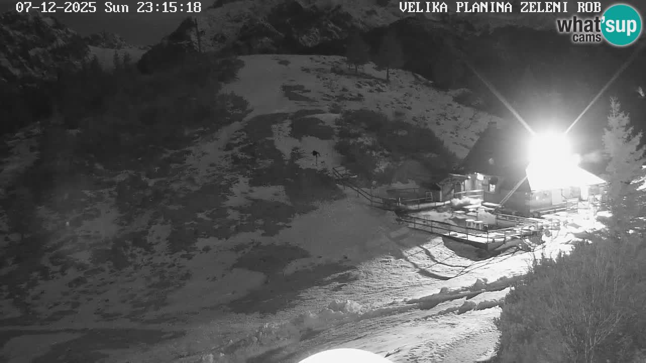 Zeleni Rob | Webcam live Velika Planina