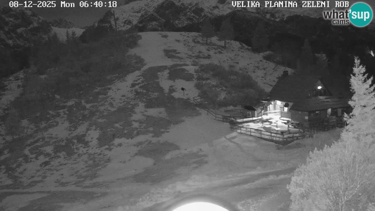 Zeleni Rob – Webcam live | Velika Planina