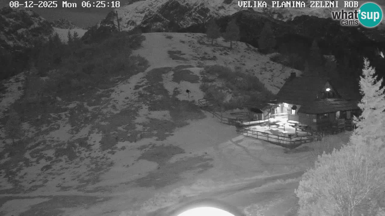 Zeleni Rob | Webcam live Velika Planina