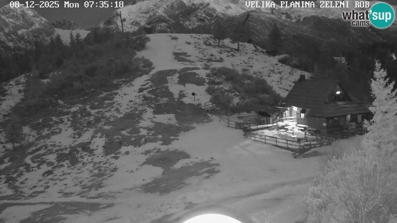 Zeleni Rob | Webcam live Velika Planina
