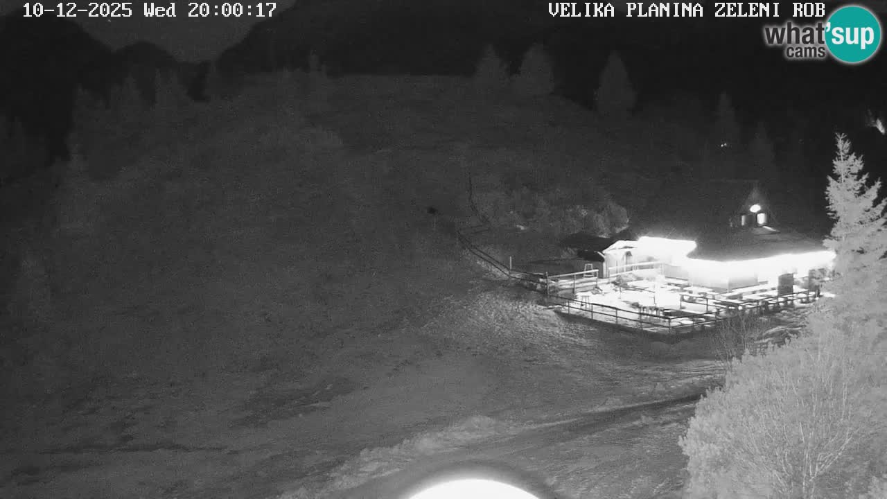 Zeleni Rob | Webcam live Velika Planina
