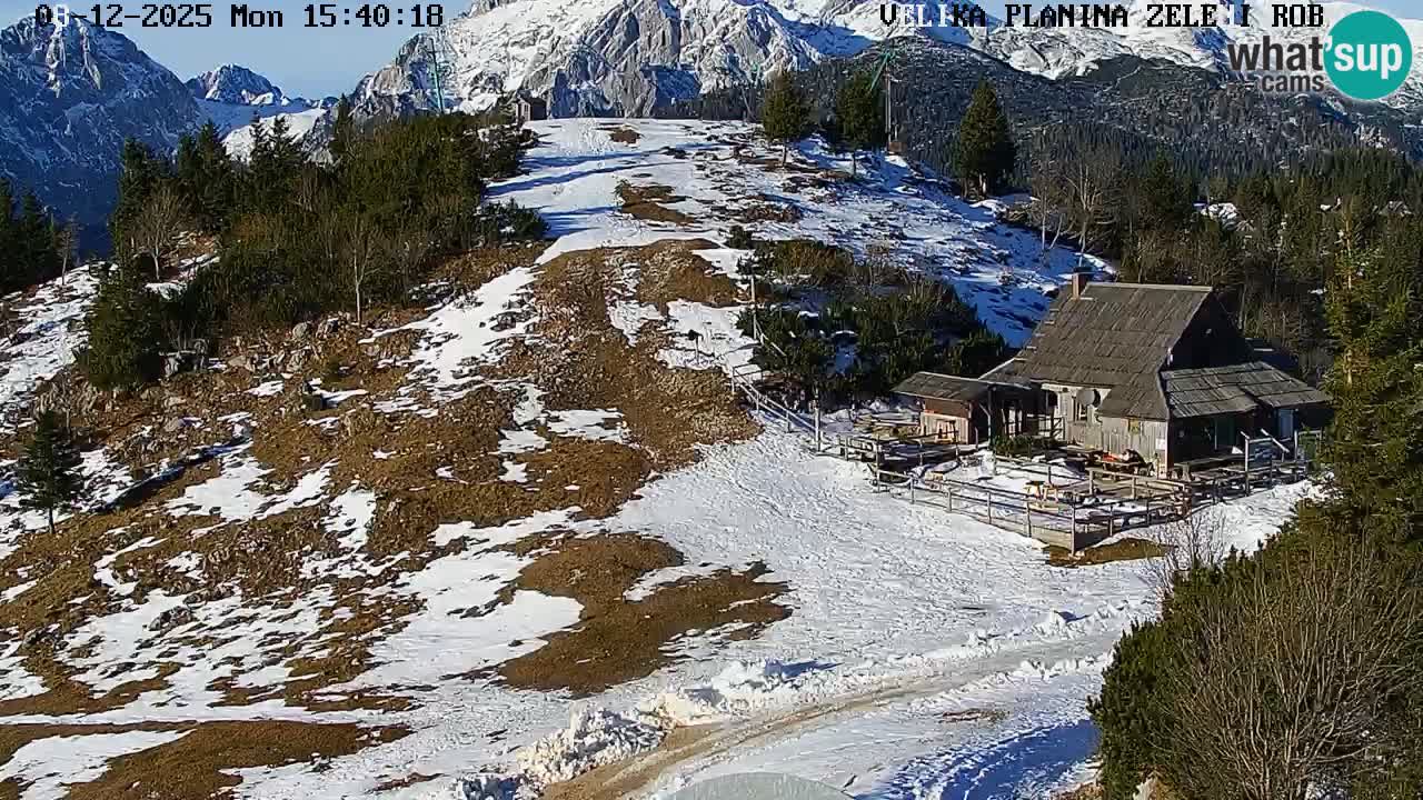 Zeleni Rob – Webcam live | Velika Planina