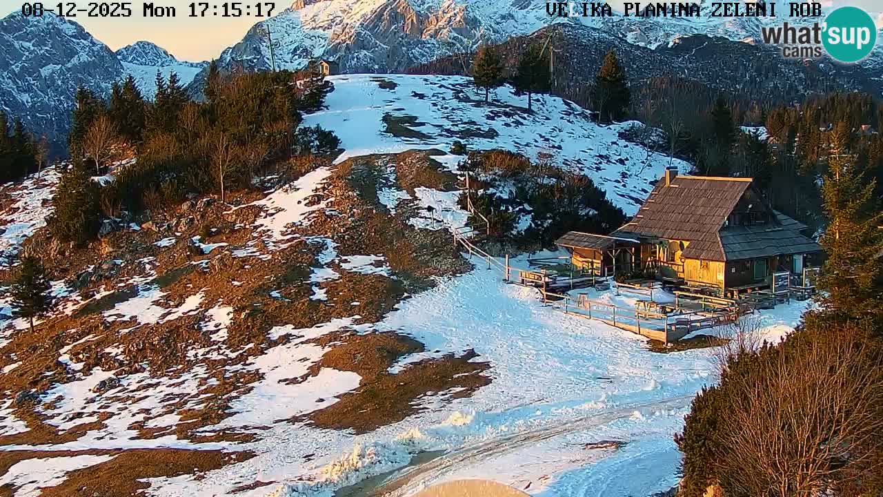 Zeleni Rob | Webcam live Velika Planina