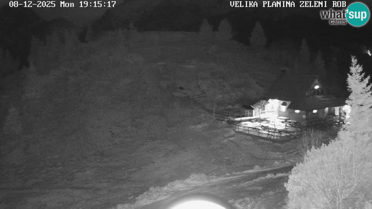 Zeleni Rob – Webcam live | Velika Planina