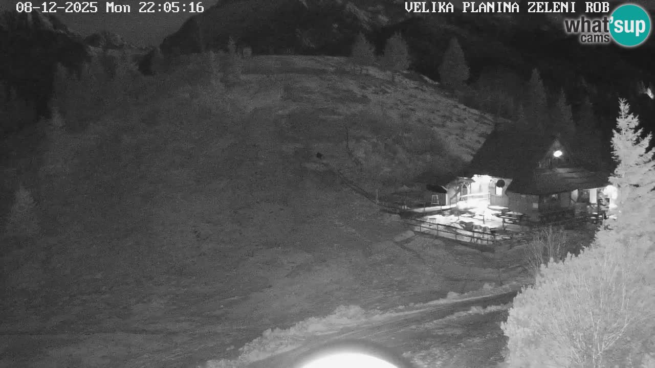 Zeleni Rob – Webcam live | Velika Planina