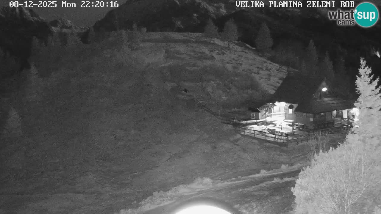 Zeleni Rob – Webcam live | Velika Planina