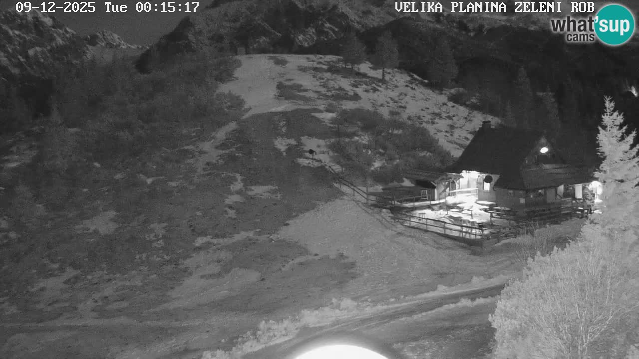 Zeleni Rob | Webcam live Velika Planina