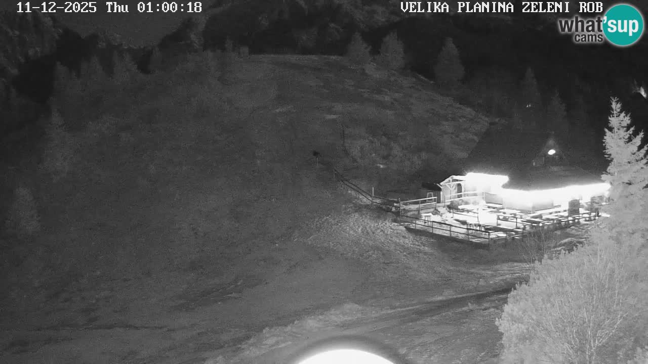 Zeleni Rob – Webcam live | Velika Planina