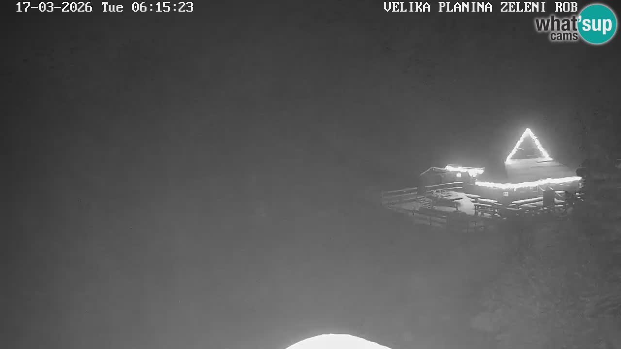 Zeleni Rob – Webcam live | Velika Planina