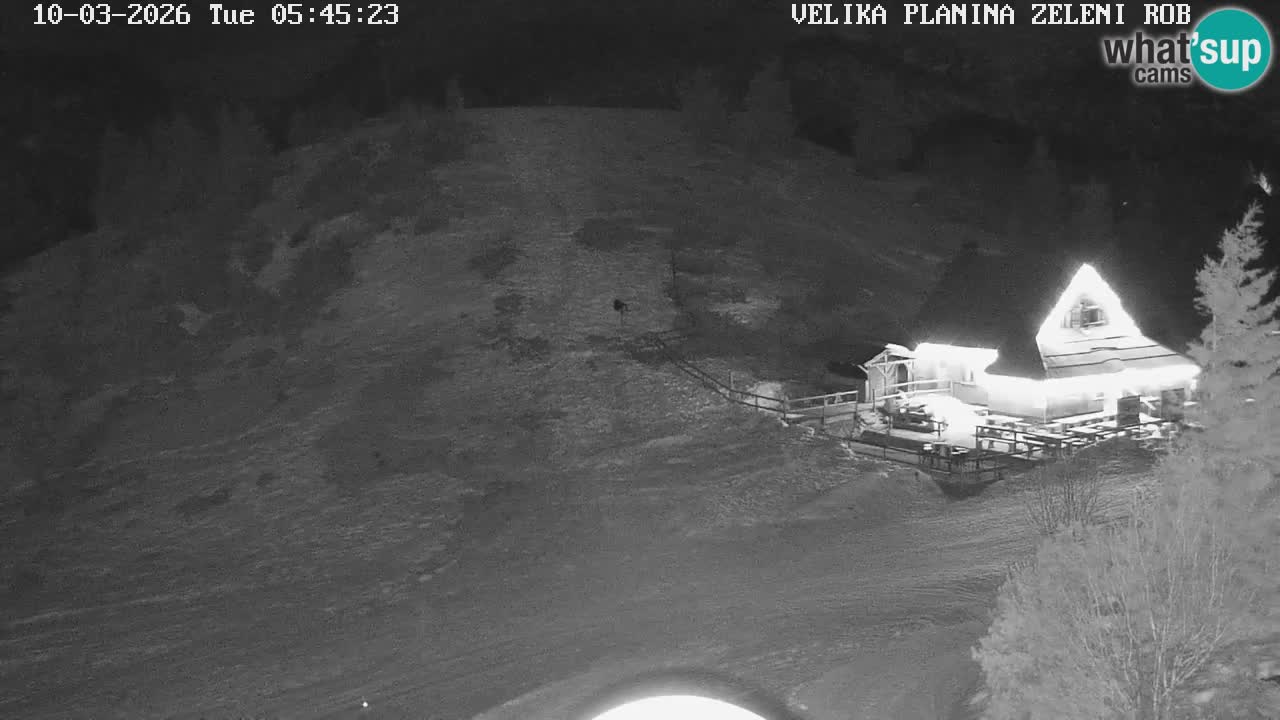 Zeleni Rob | Webcam live Velika Planina