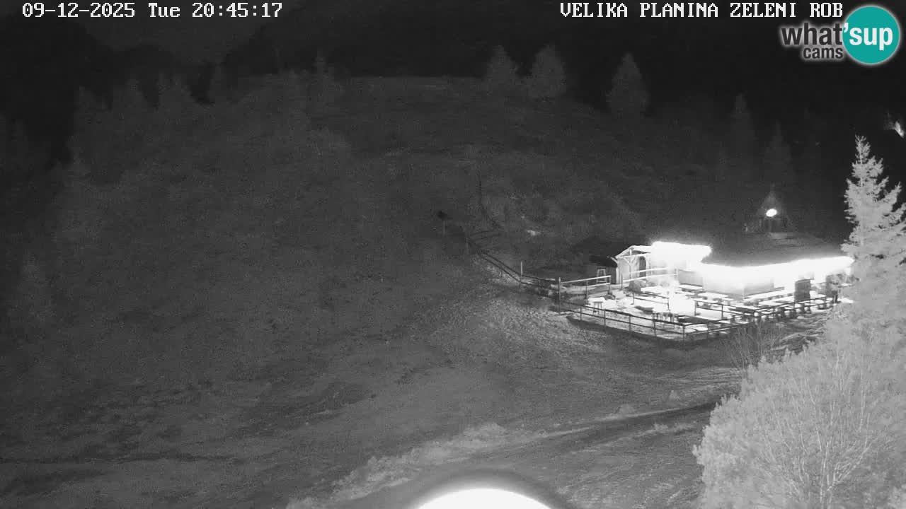 Zeleni Rob | Web kamera Velika Planina