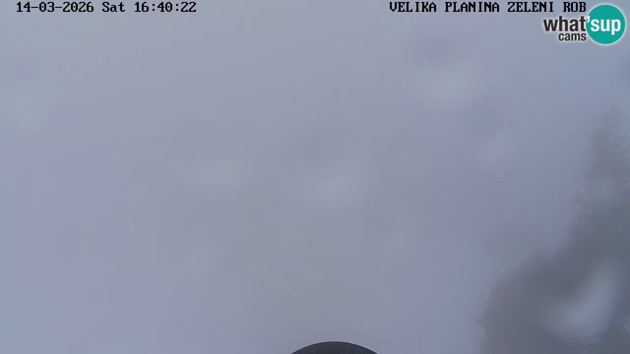 Zeleni Rob – Webcam live | Velika Planina