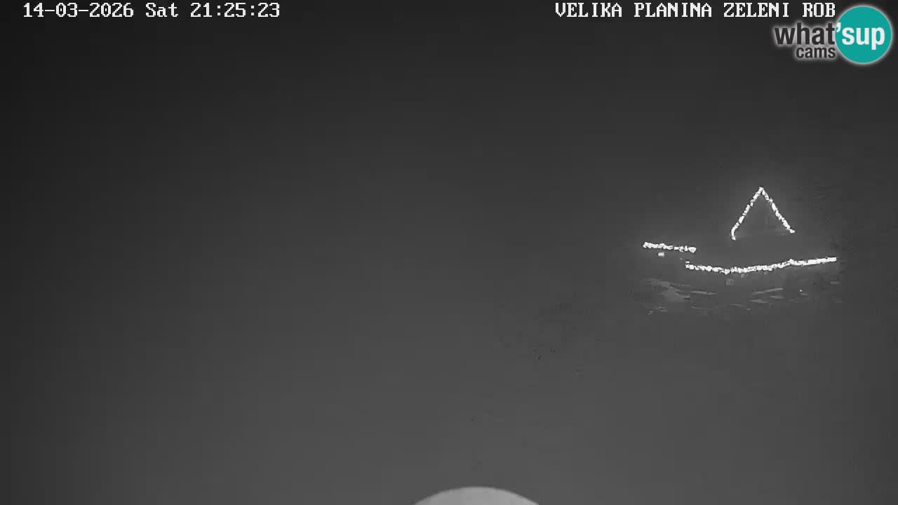 Zeleni Rob | Webcam en vivo Velika Planina