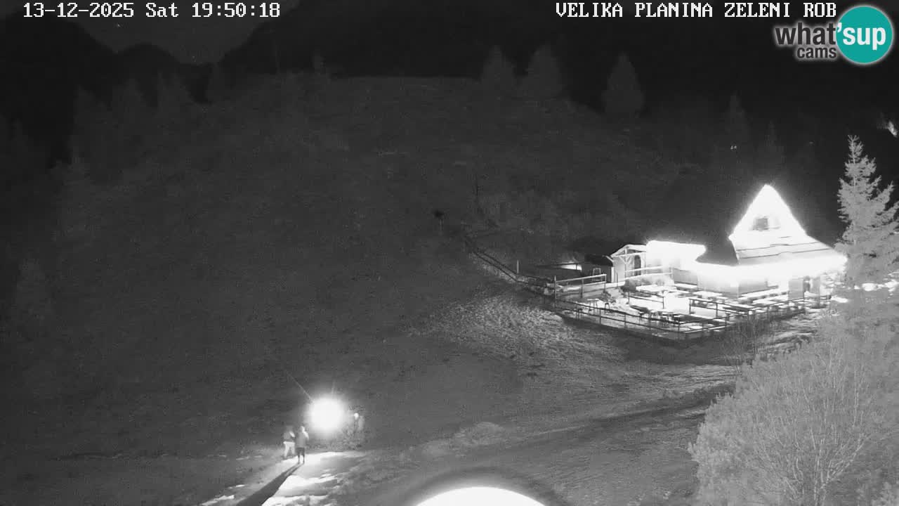 Zeleni Rob | Webcam live Velika Planina