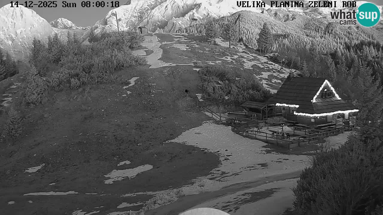 Zeleni Rob – Webcam live | Velika Planina