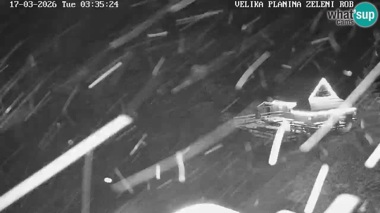 Zeleni Rob – Webcam live | Velika Planina