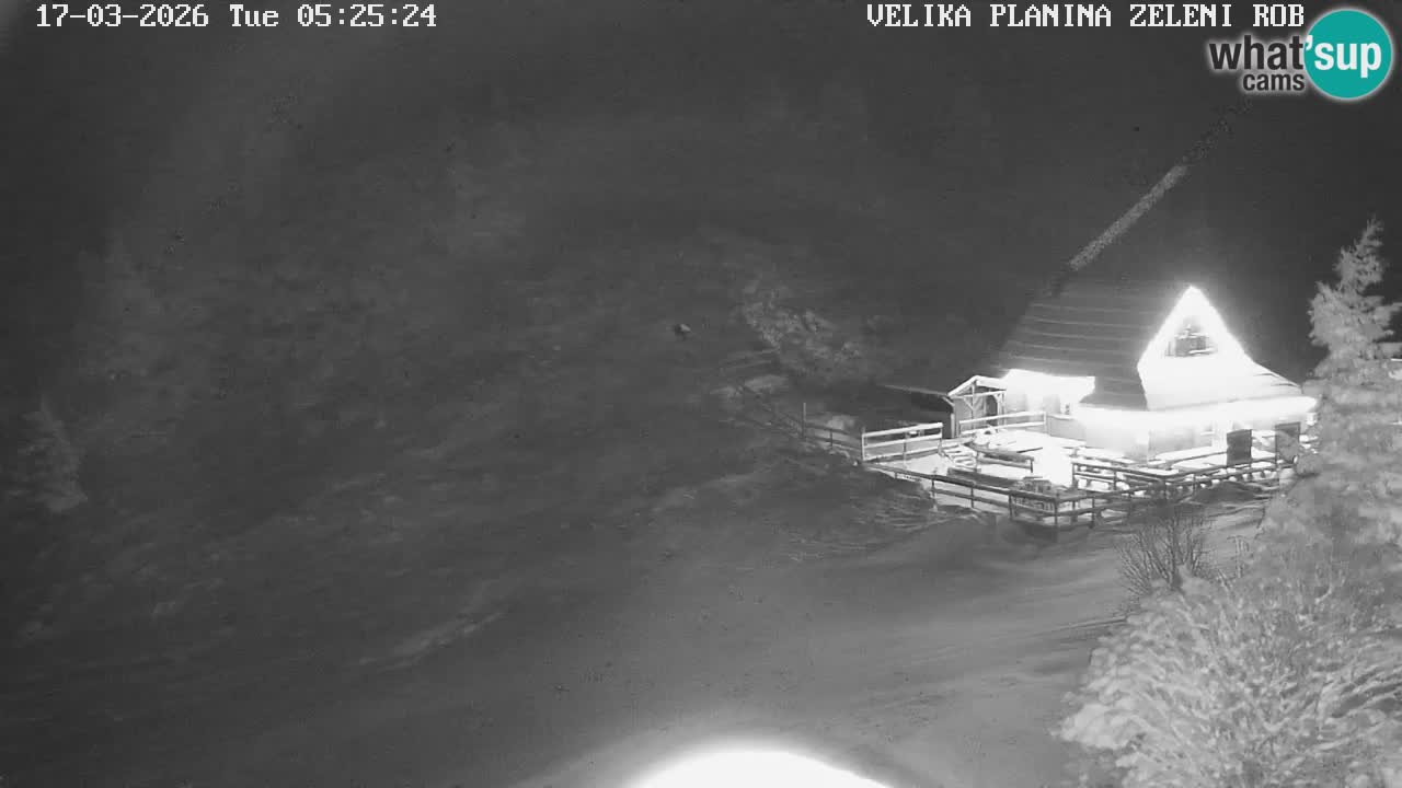 Zeleni Rob | Webcam live Velika Planina