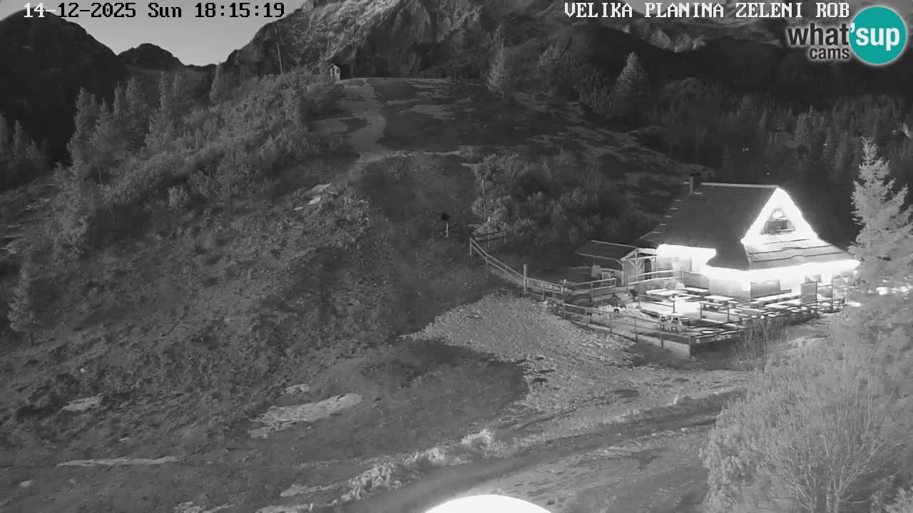 Zeleni Rob – Webcam live | Velika Planina