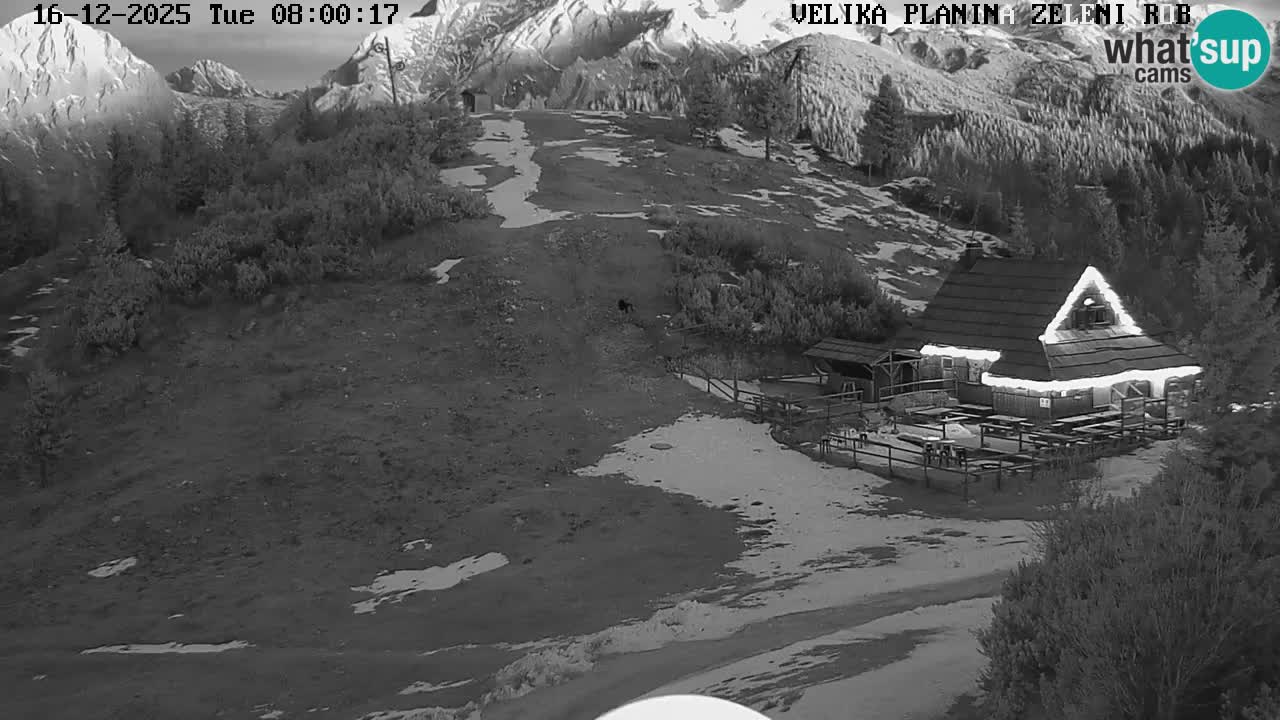 Zeleni Rob | Webcam live Velika Planina