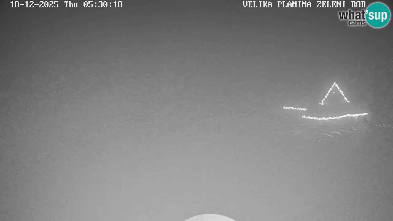 Zeleni Rob | Webcam en vivo Velika Planina