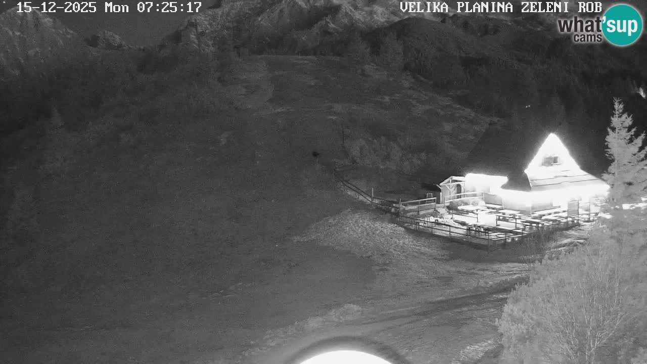Zeleni Rob | Webcam live Velika Planina