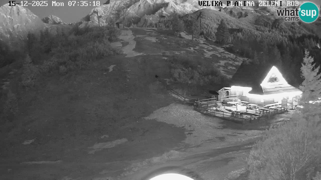 Zeleni Rob – Webcam live | Velika Planina