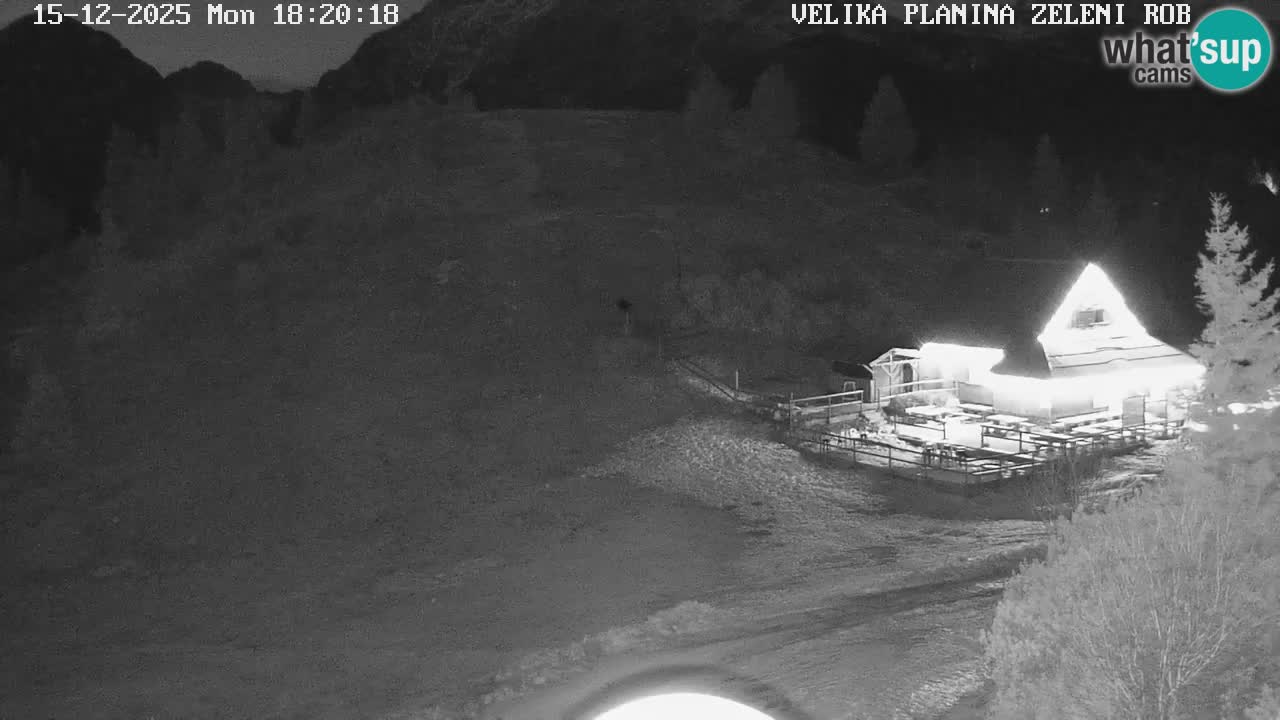 Zeleni Rob – Webcam live | Velika Planina