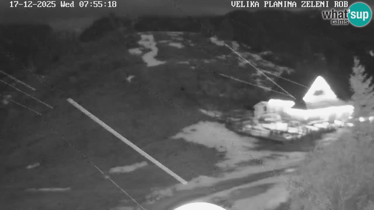 Zeleni Rob | Webcam live Velika Planina