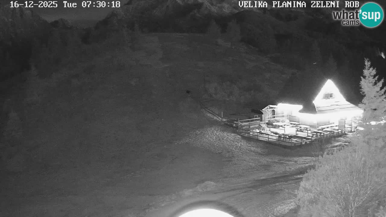 Zeleni Rob – Webcam live | Velika Planina